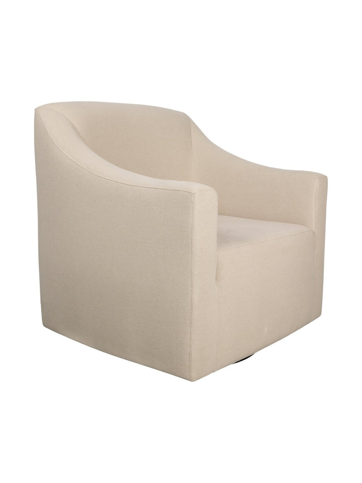 Rocco Swivel Chair in Trombone - Chair - Hertex Haus - badge_fabric
