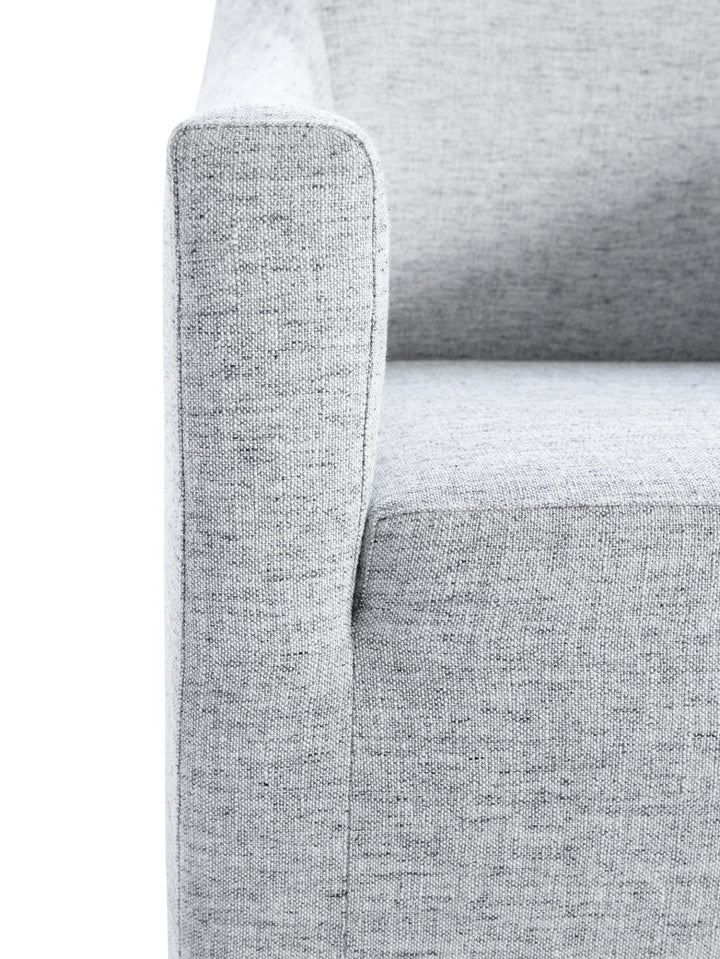 Rocco Swivel Chair in Trombone - Chair - Hertex Haus - badge_fabric