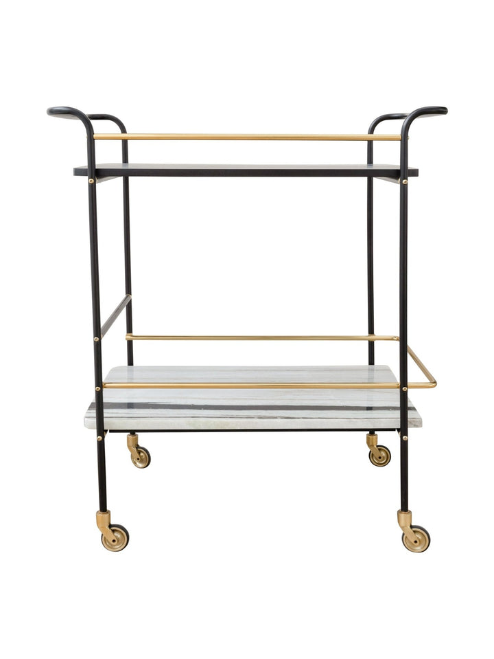 Sable Drinks Trolley in Midnight - Drinks trolley - Hertex Haus - Furniture