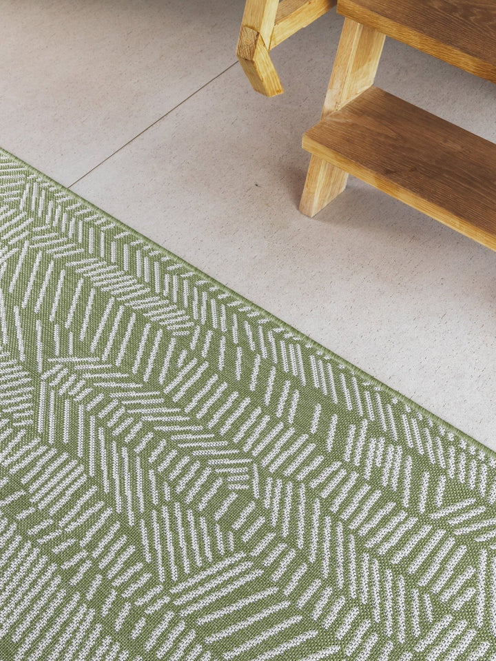 Stix Season Rug in Clover - rug - Hertex Haus - badge_fully_outdoor