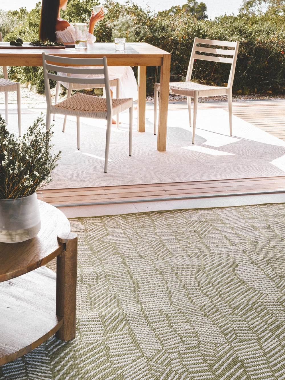 Stix Season Rug in Clover - rug - Hertex Haus - badge_fully_outdoor