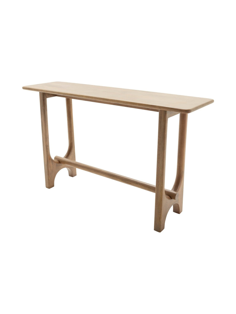 Tubular Media Console in Nutmeg - Table - Hertex Haus - Coffee Tables