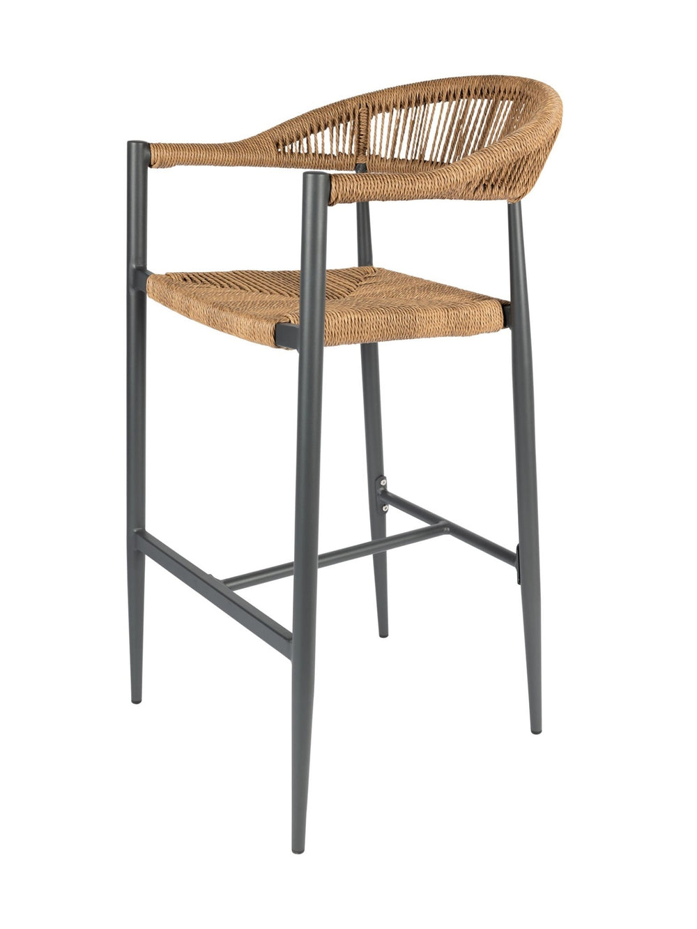 Zion Outdoor Bar Chair - Table & Bar Stools - Hertex Haus - badge_fully_outdoor