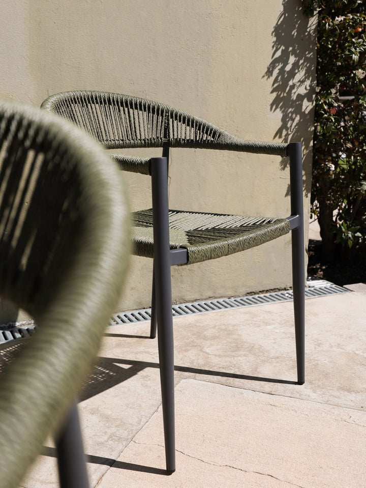 Zion Stackable Outdoor Chair - Outdoor Furniture - Chair - Hertex Haus - badge_fully_outdoor