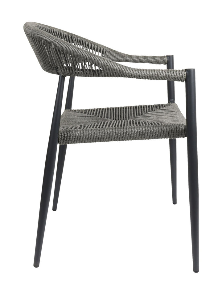 Zion Stackable Outdoor Chair - Outdoor Furniture - Chair - Hertex Haus - badge_fully_outdoor