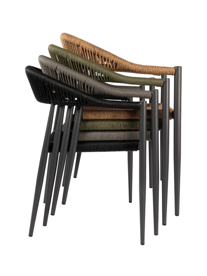 Zion Stackable Outdoor Chair - Outdoor Furniture - Chair - Hertex Haus - badge_fully_outdoor