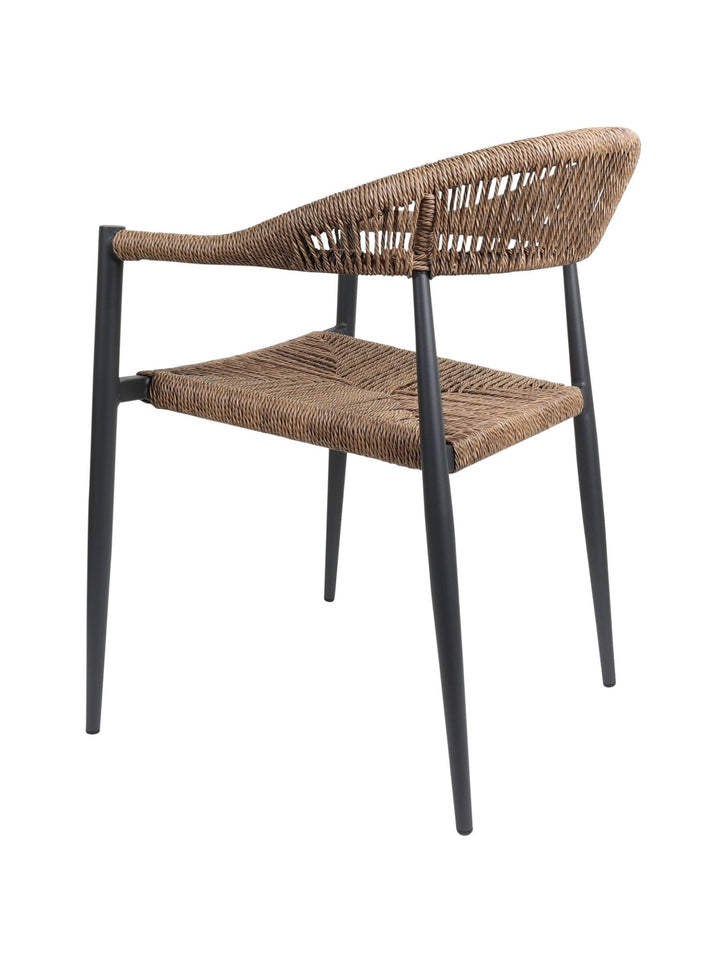 Zion Stackable Outdoor Chair - Outdoor Furniture - Chair - Hertex Haus - badge_fully_outdoor