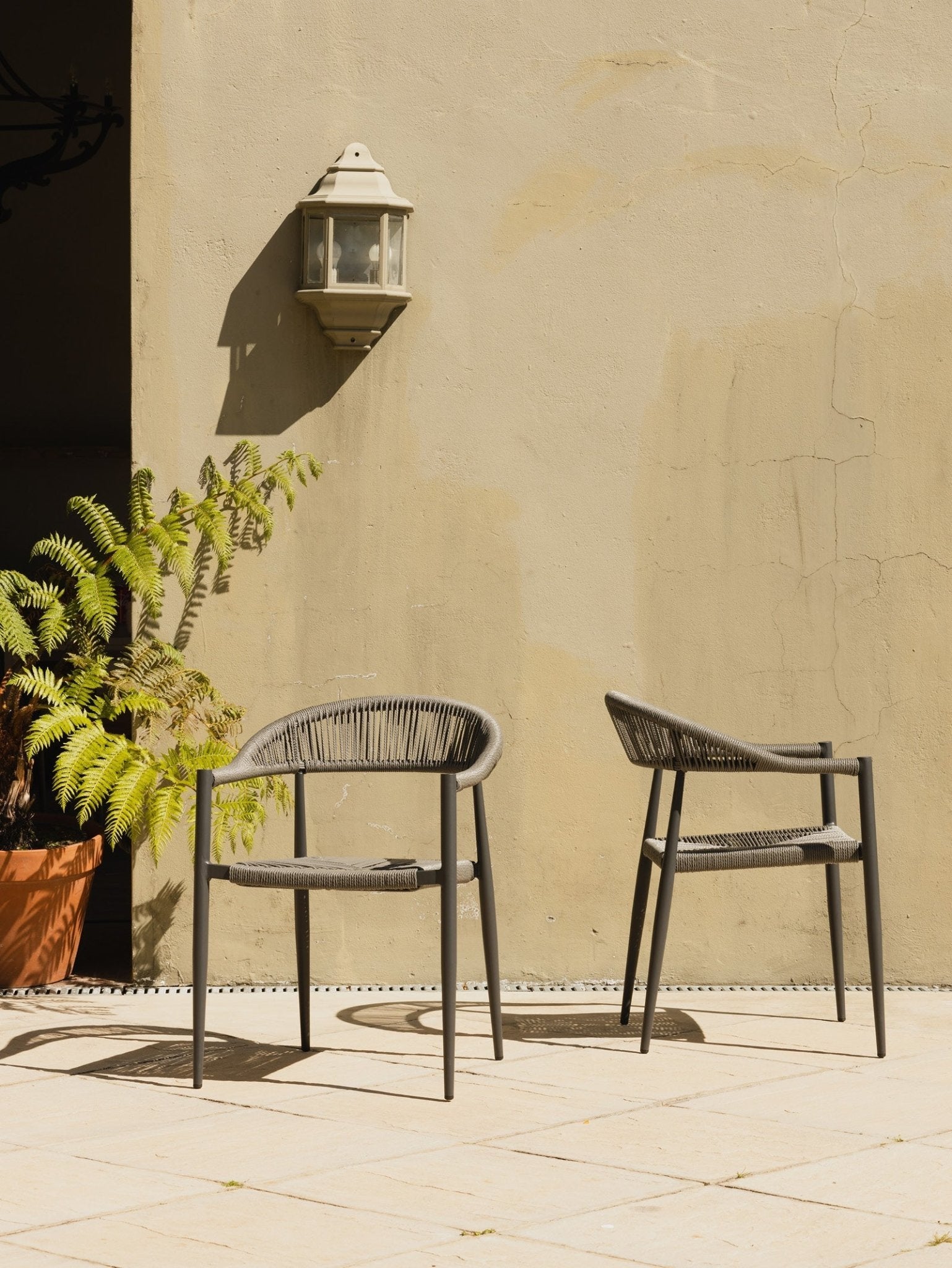 Zion Stackable Outdoor Chair - Hertex Haus - Hertex Haus