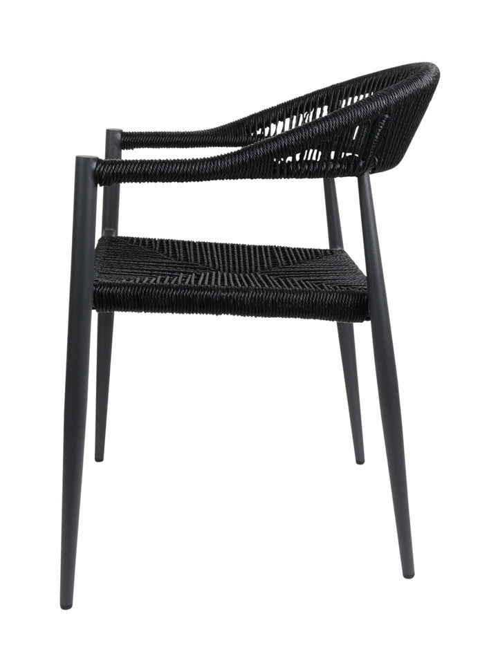 Zion Stackable Outdoor Chair - Outdoor Furniture - Chair - Hertex Haus - badge_fully_outdoor