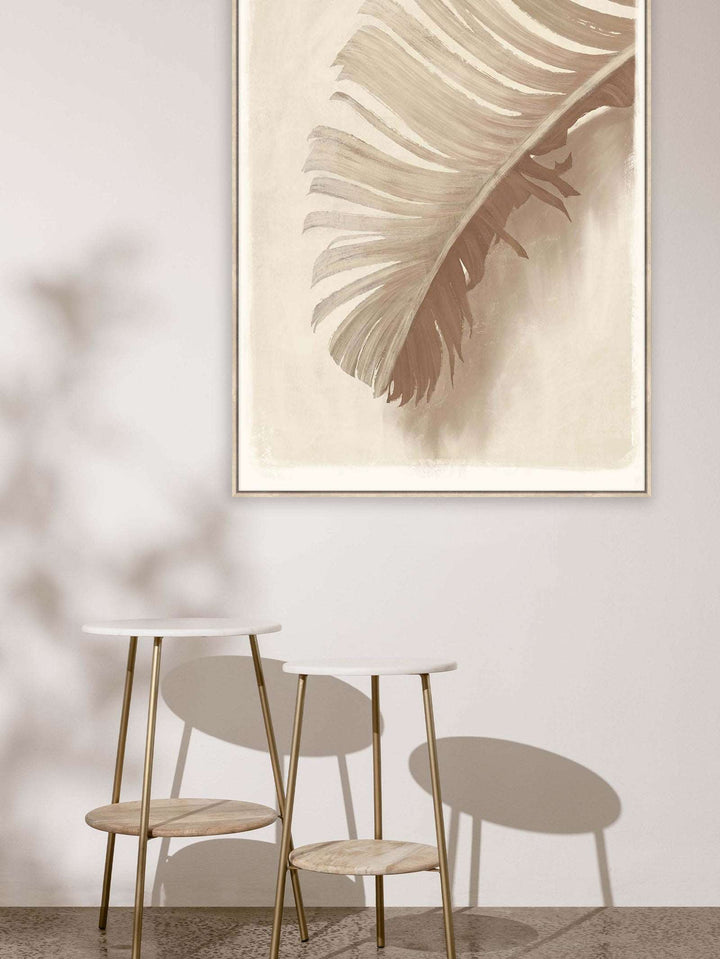 Afternoon Palm Wall Art in Sepia - Wall Art- Hertex Haus Online - Black Friday 2023