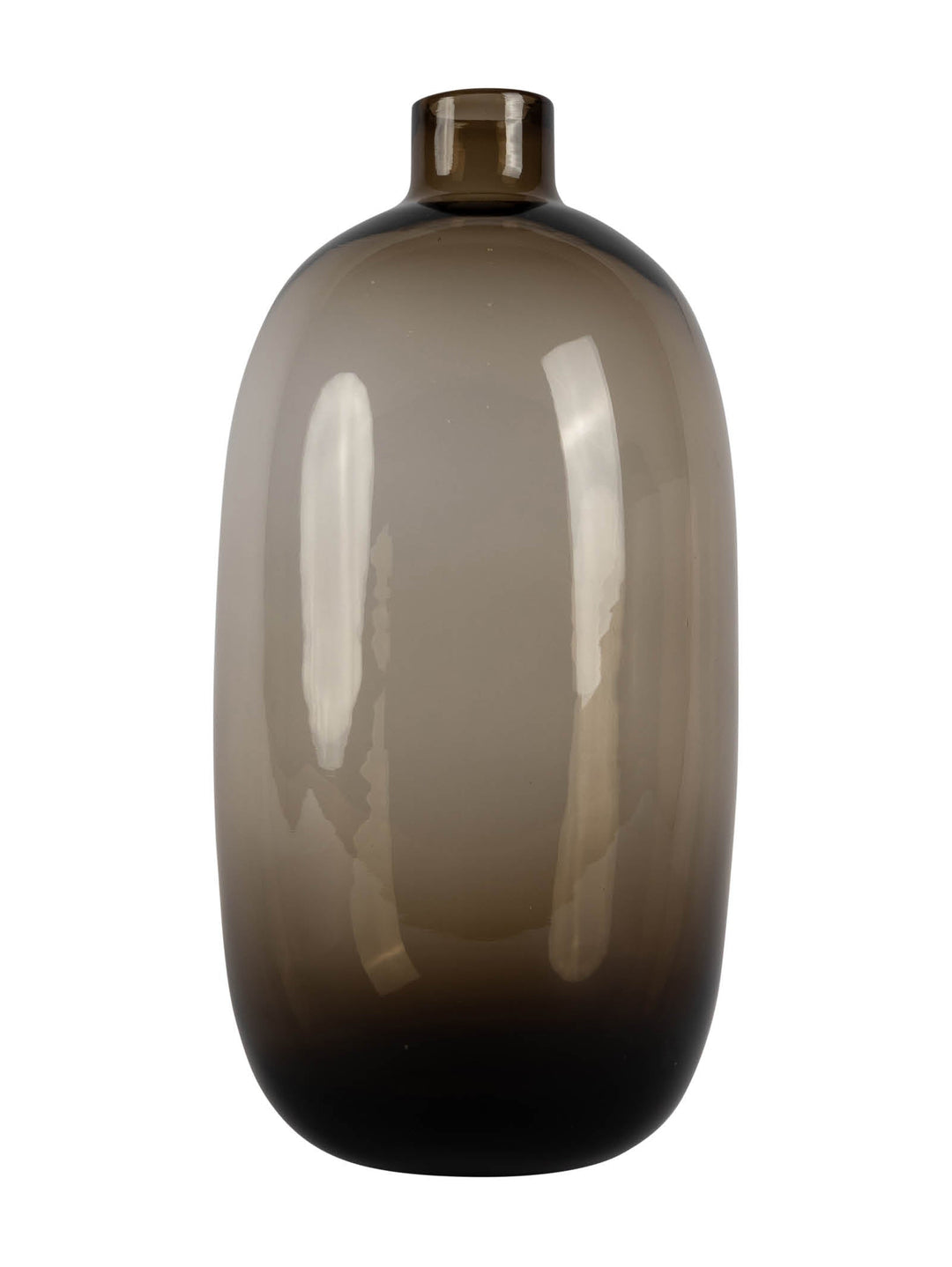 Anouk Glass Vase in Sepia - Vases- Hertex Haus Online - badge_handmade