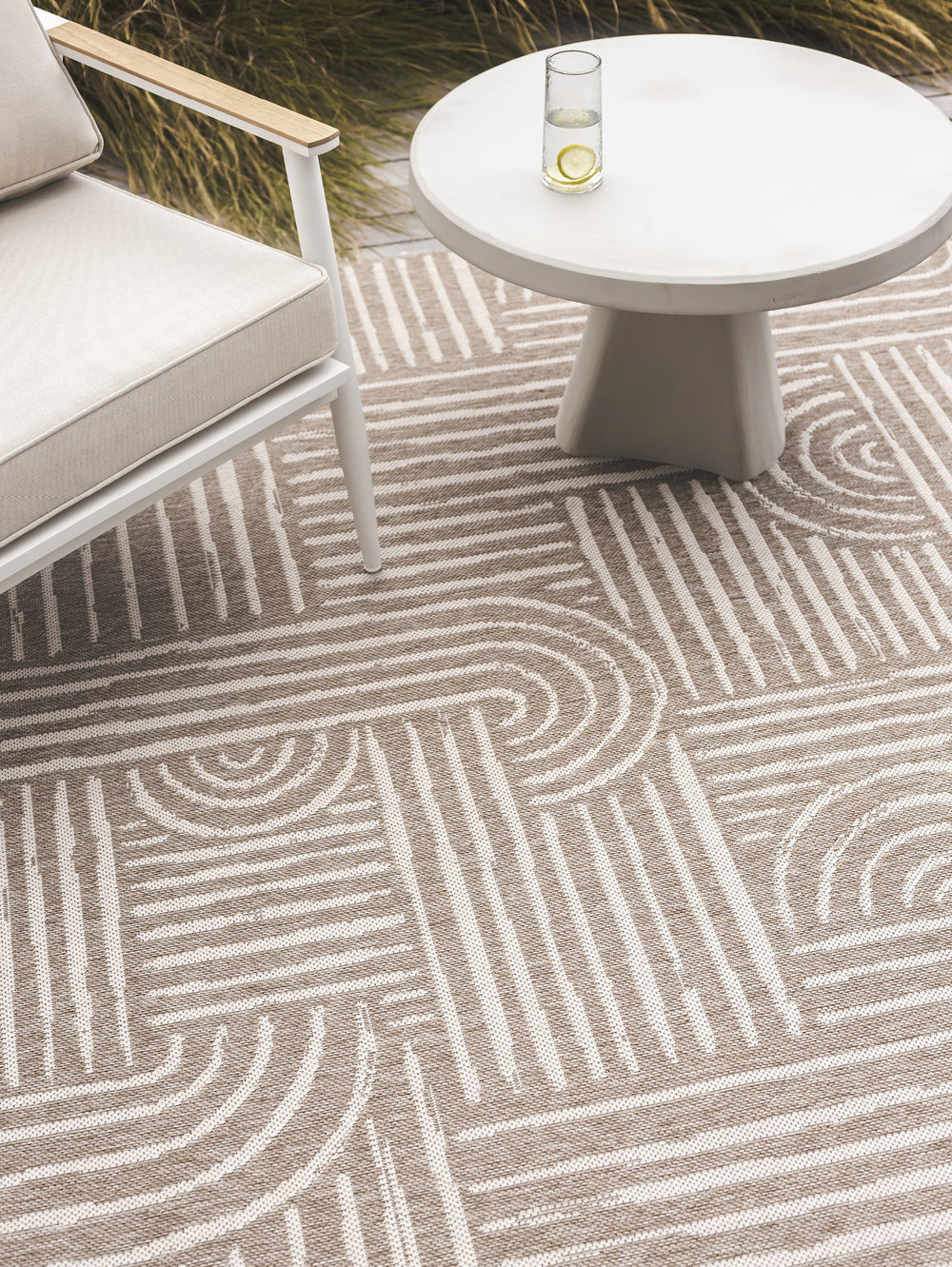 Arise Outdoor Rug in Sandbank - rug- Hertex Haus Online - Outdoor