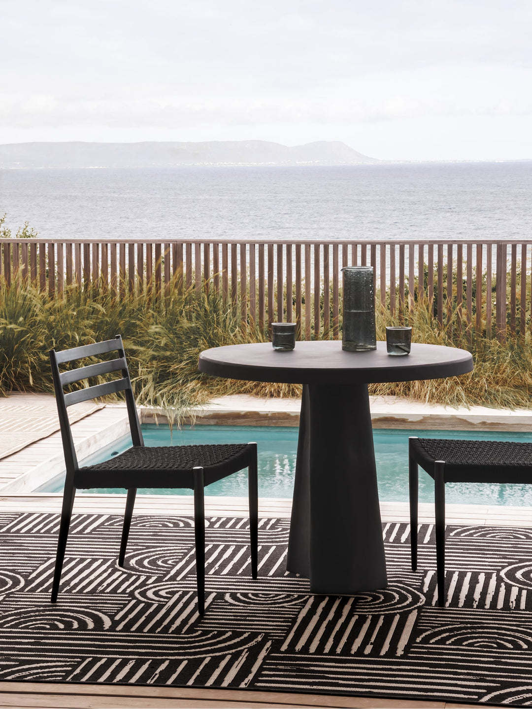 Aruba Outdoor Bistro Table - Table- Hertex Haus Online - Furniture