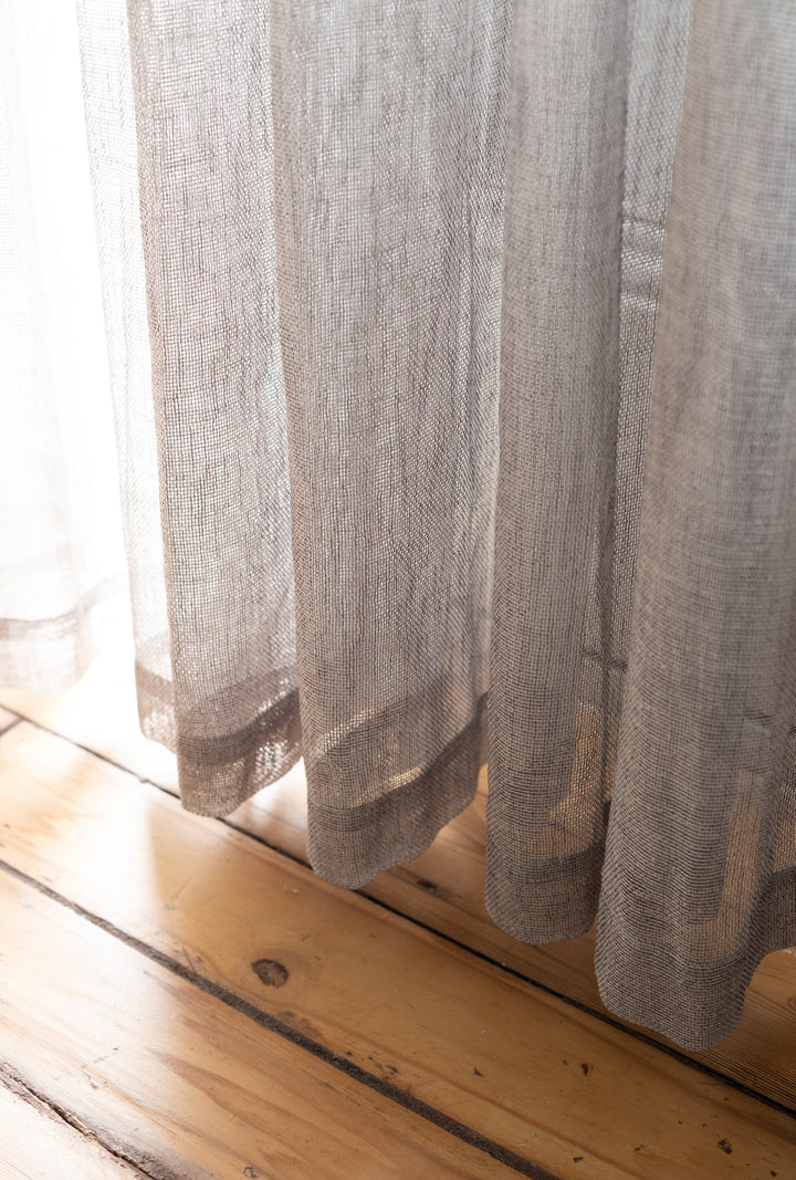 Author Ready Made Unlined Extra Length Curtain in Graphite - Curtains & Drapes- Hertex Haus Online - Curtains