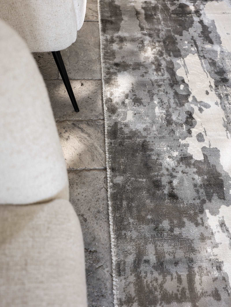 Avalanche Rug in Fog - Rugs- Hertex Haus Online - Abstract