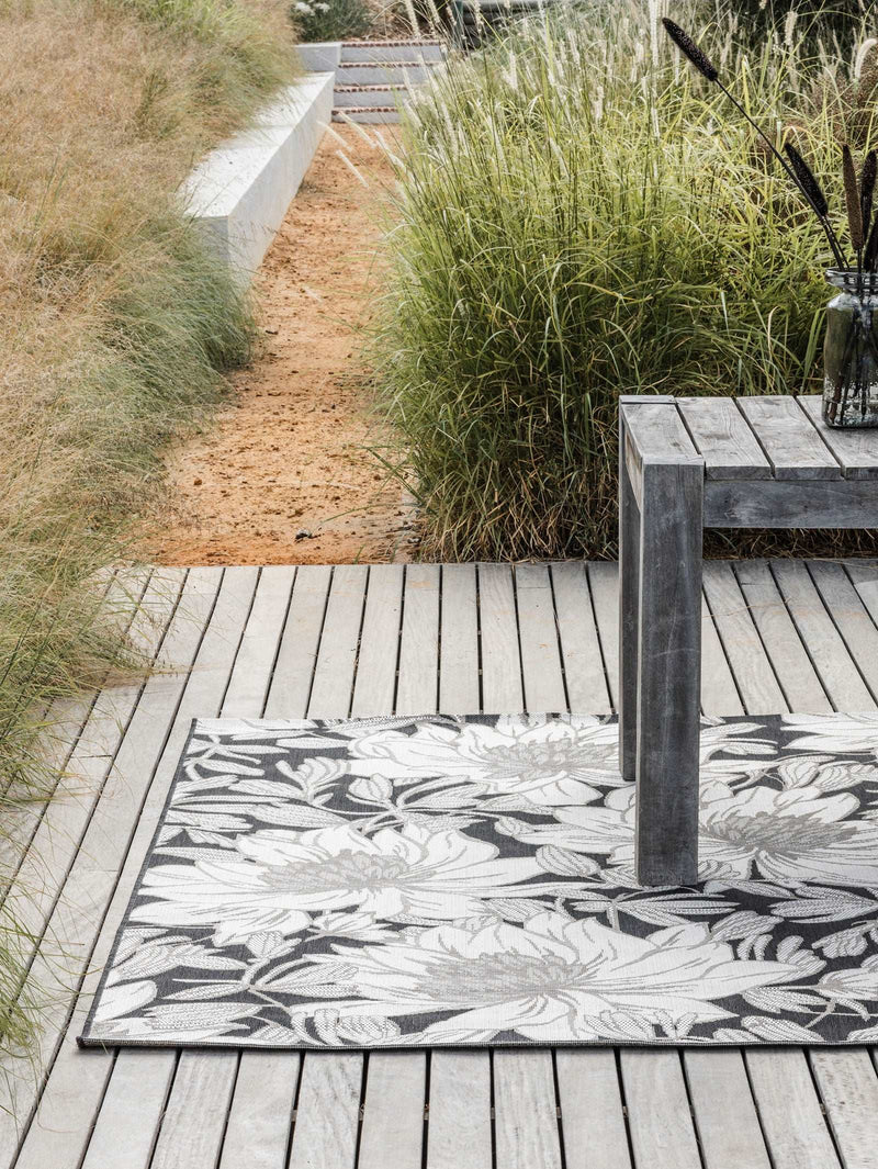 Blossom Rug in After Dark - Rugs- Hertex Haus Online - badge_fully_outdoor