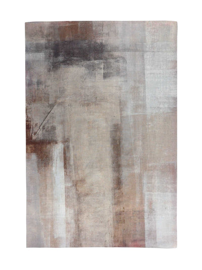 Canvas Rug in Nougat - Rugs- Hertex Haus Online - Abstract