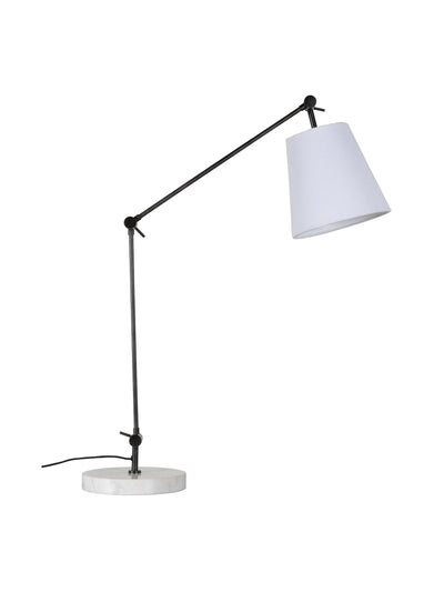Clarissa Desk Lamp in Snow - Lighting- Hertex Haus Online - Black Friday 2023