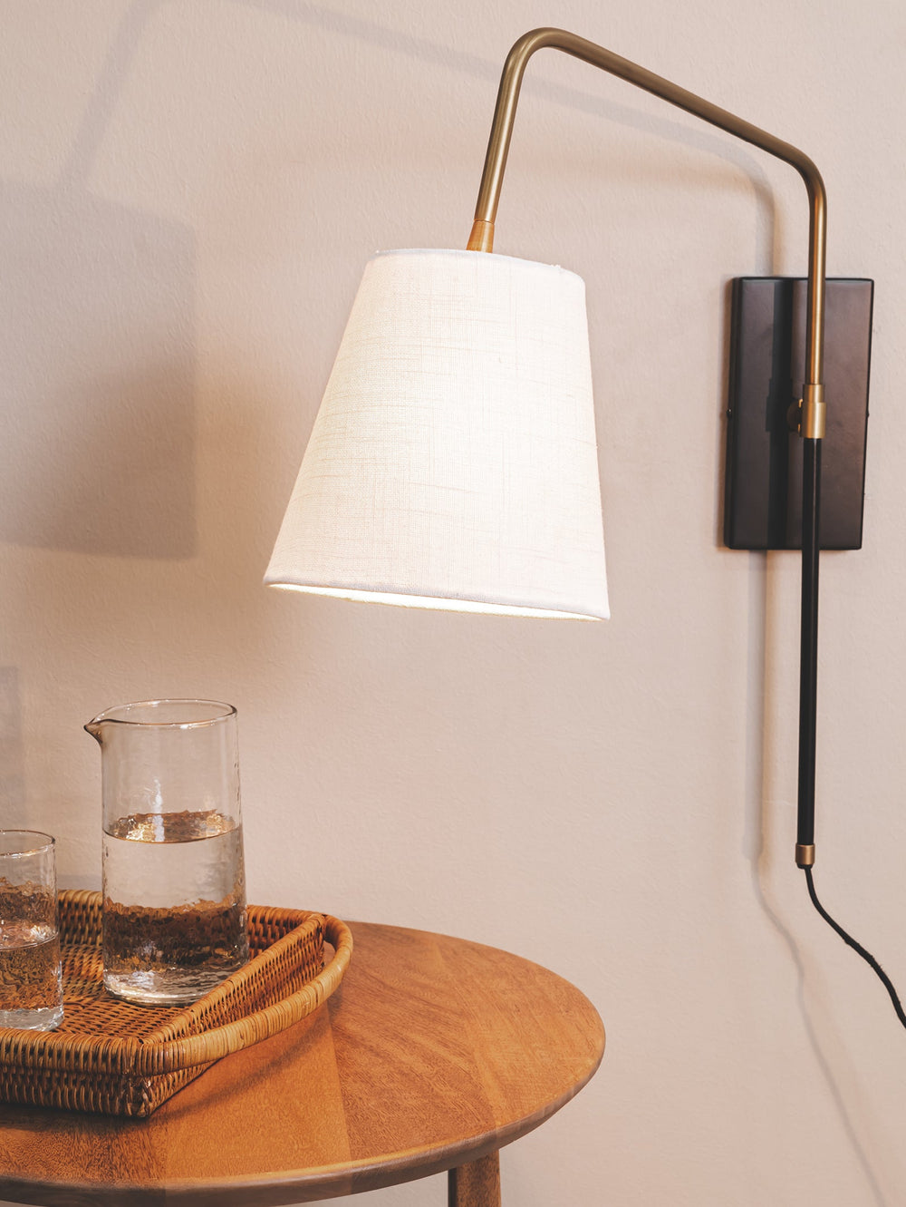 Donatello Wall Light in Naturale - Lighting- Hertex Haus Online - Homeware