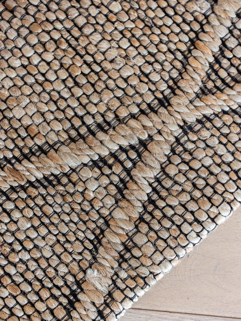 Double-Cross Rug in Natural - Rugs- Hertex Haus Online - Colour