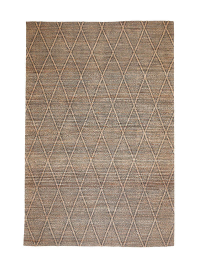 Double-Cross Rug in Natural - Rugs- Hertex Haus Online - Colour