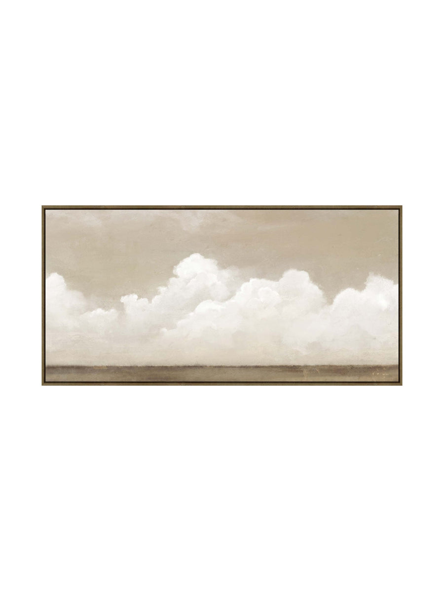 Dreamy Clouds Wall Art in Sepia - Wall Art- Hertex Haus Online - badge_hand_painted_finish
