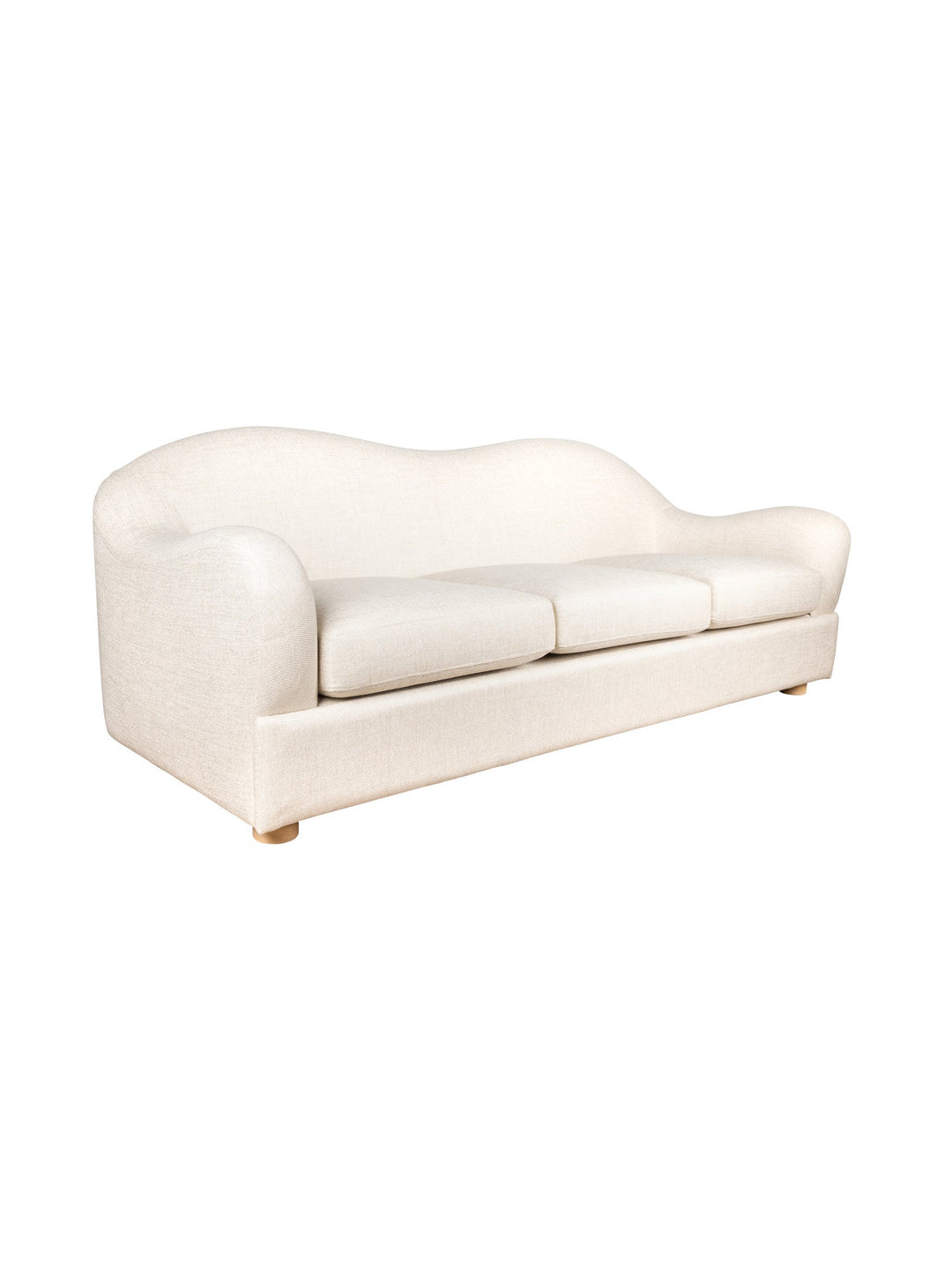 Dunes 3-Seater Sofa in Vapoury Sandstone - Hertex Haus Online - Furniture