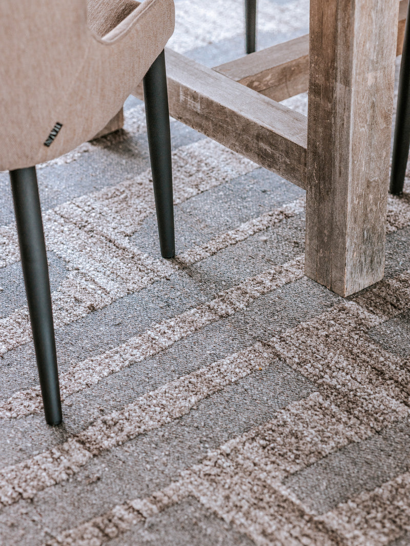 Emerge Rug in Silver Mist - Rugs- Hertex Haus Online - Geometric