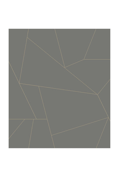 Fractured Prism Wallpaper in Fatigue - Hertex Haus Online - Homeware