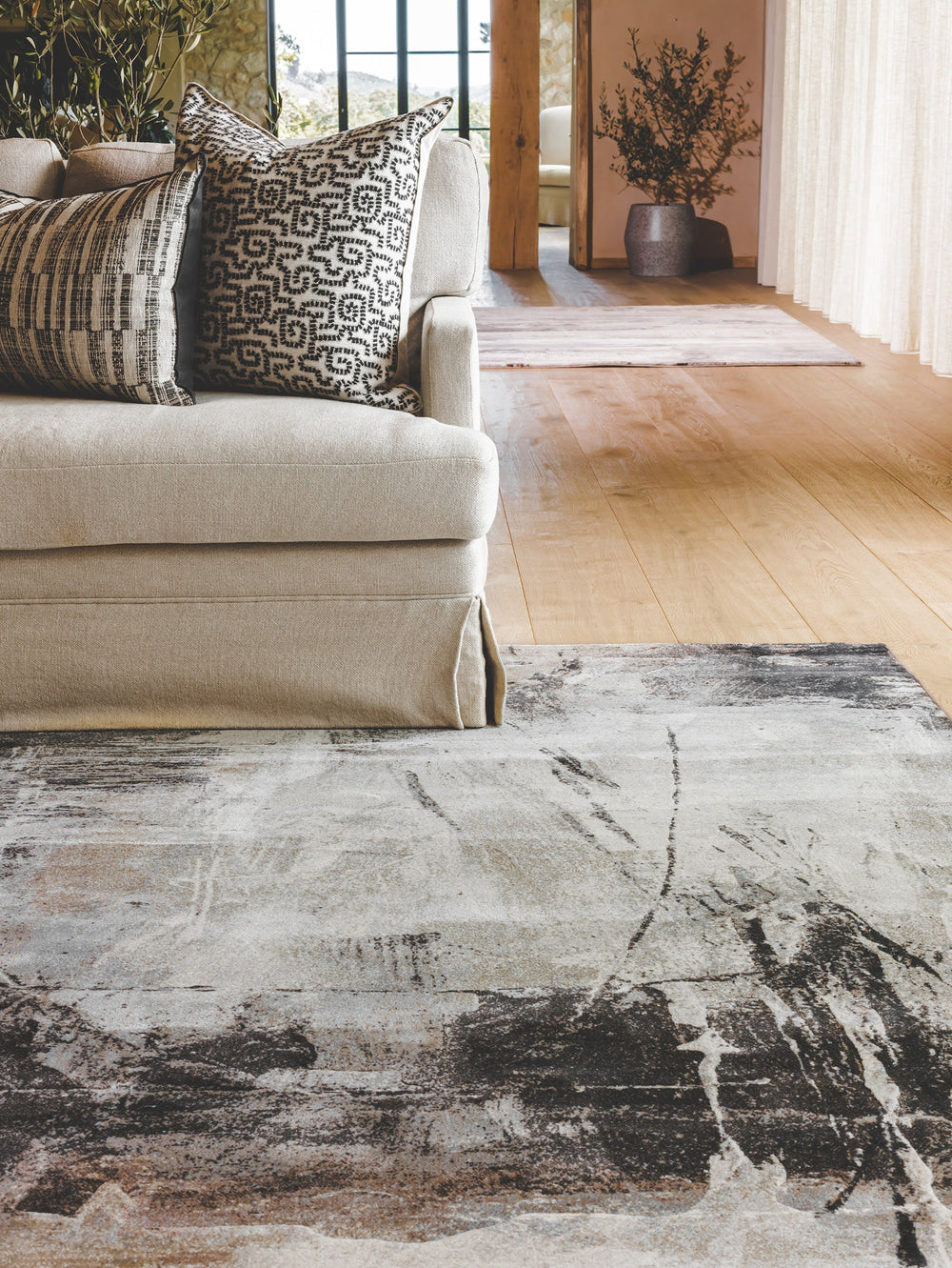 Galactic Rug in Andromeda - Rugs- Hertex Haus Online - Abstract