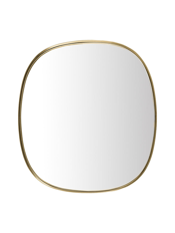 Garda Mirror in Antique Brass - Hertex Haus Online - Brass