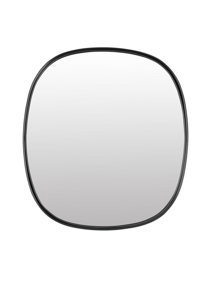 Garda Mirror in Matte Black - mirror- Hertex Haus Online - Decor