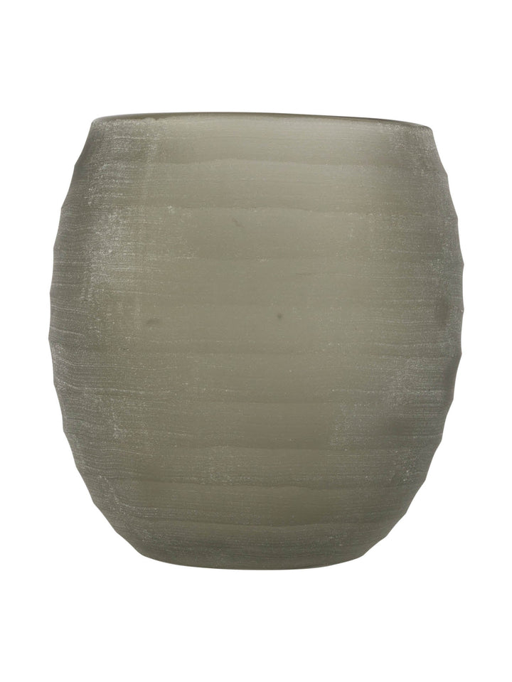Glacier Glass Vase in Dusk - Vases- Hertex Haus Online - badge_handmade