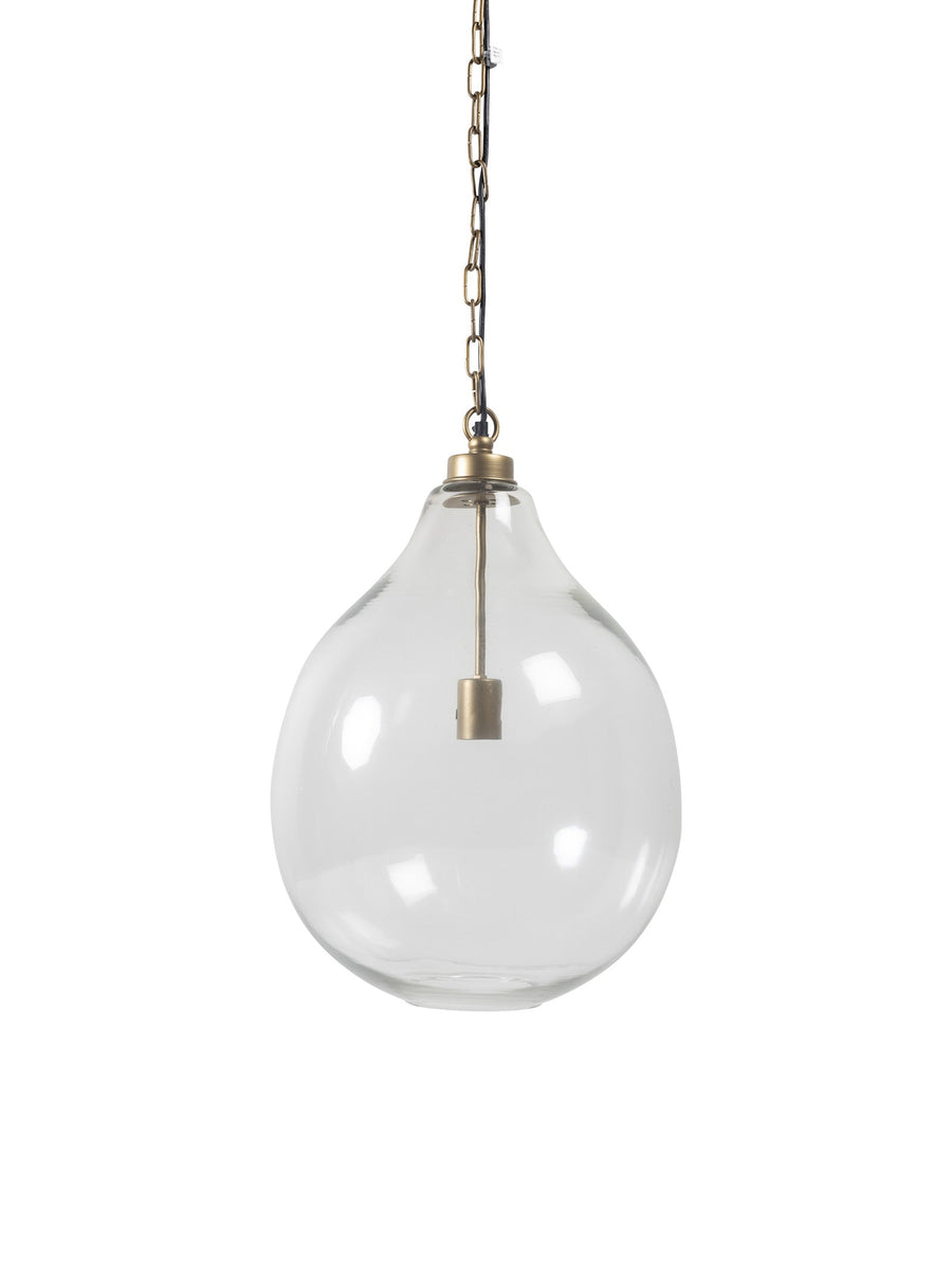 Glass Orb Pendant in Savannah - Hertex Haus Online - Homeware