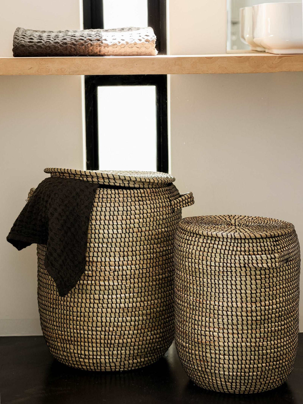 Hanoi Laundry Basket - Baskets- Hertex Haus Online - Baskets
