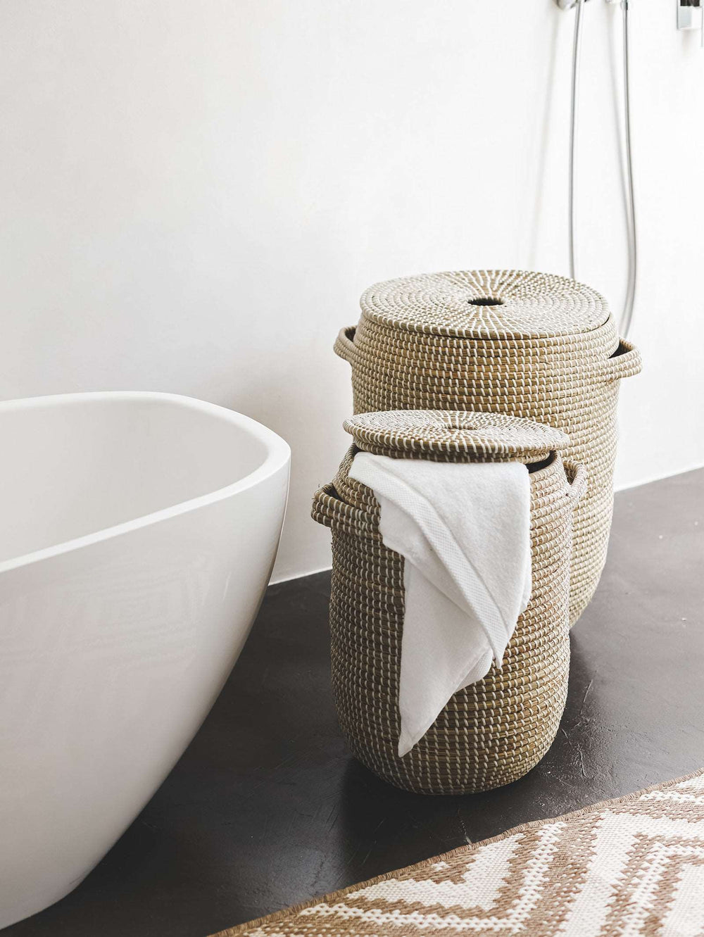 Hanoi Laundry Basket - Baskets- Hertex Haus Online - Baskets