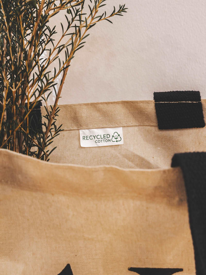 HAUS Shopper Bags - Hertex Haus Online - badge_recycled_materials