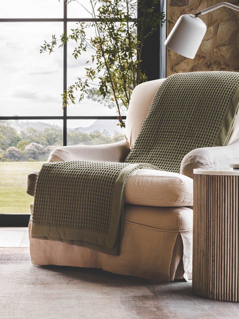 Honeycomb Throw - Throws- Hertex Haus Online - Bedding