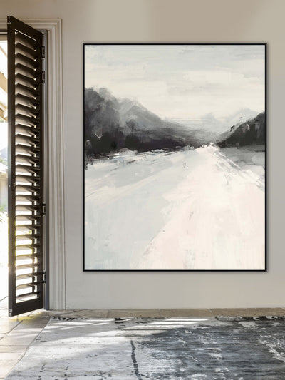 Icefield Wall Art in Snow - Wall Art- Hertex Haus Online - badge_extra_large
