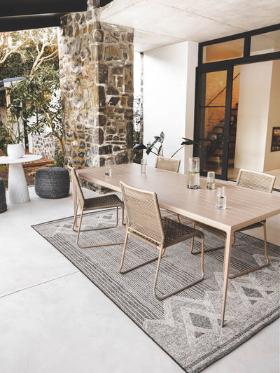 Kruger Outdoor 6-8 Seater Dining Table - Outdoor Furniture- Hertex Haus Online - badge_fully_outdoor