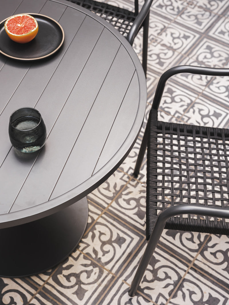 Kruger Outdoor Round Dining Table - Outdoor Furniture- Hertex Haus Online - badge_fully_outdoor