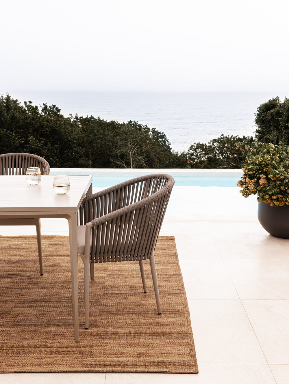 Liam Outdoor Rug in Straw - Rugs- Hertex Haus Online - badge_fully_outdoor