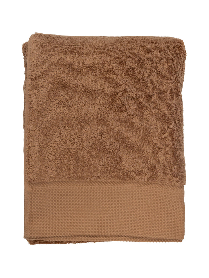Luxor Towels in Burnt Fudge - Hertex Haus Online - bed & bath