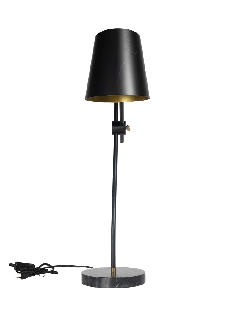 Madrid Bedside Lamp in Liquorice - lamp- Hertex Haus Online - Homeware