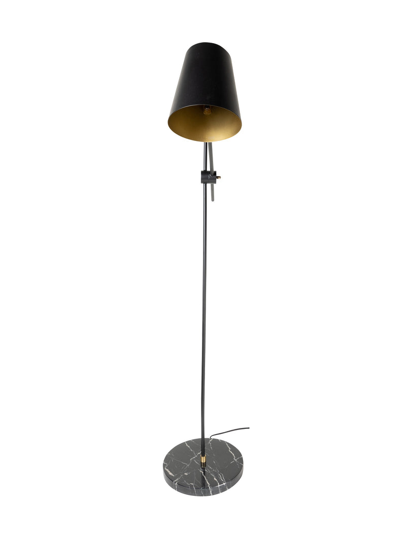 Madrid Floor Lamp in Liquorice - lamp- Hertex Haus Online - Floor Lamps