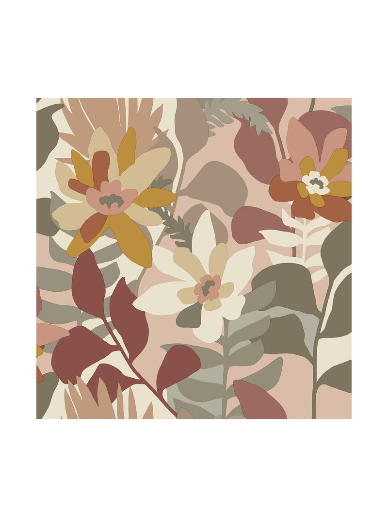Mesopotamian Wallpaper in Autumn Wind - Hertex Haus Online - Homeware