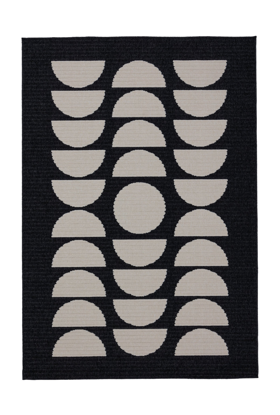 Moon Phase Rug in Pitch - Rugs- Hertex Haus Online - badge_fully_outdoor