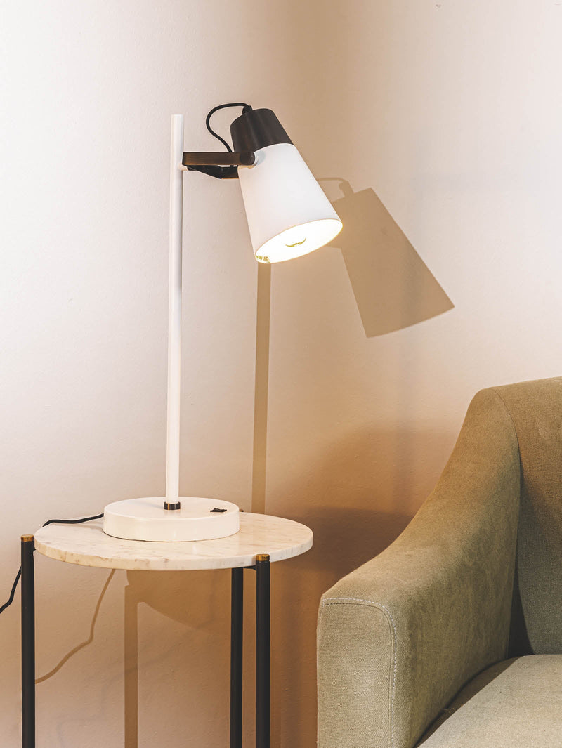 Mystique Desk Lamp in Starlight - lamp- Hertex Haus Online - Homeware