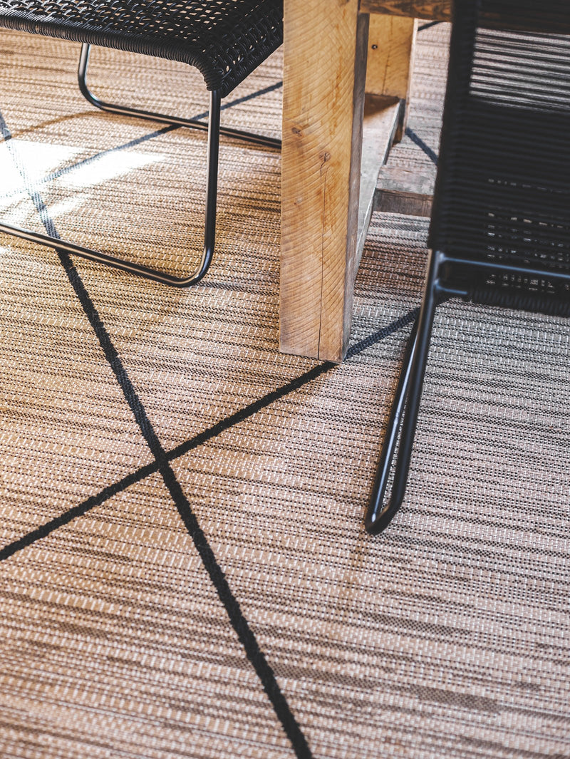 Nomad Rug in Ink Line - rug- Hertex Haus Online - Geometric