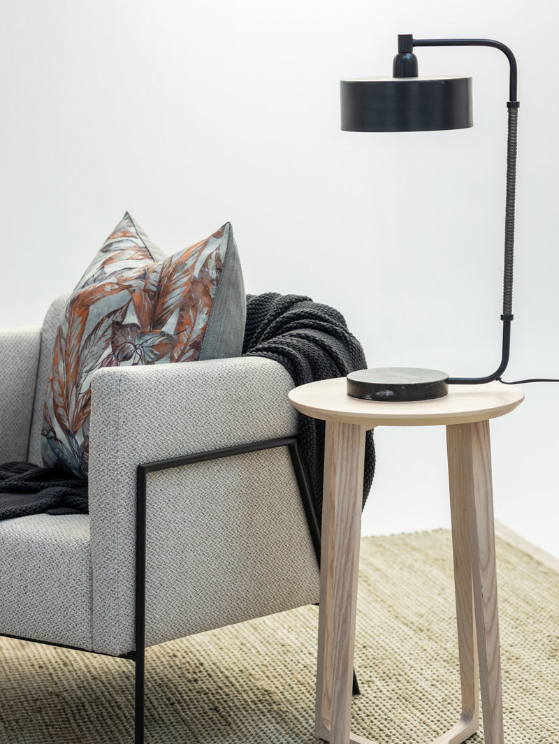 Nostalgic Bedside Lamp Ebony - lamp- Hertex Haus Online - Homeware